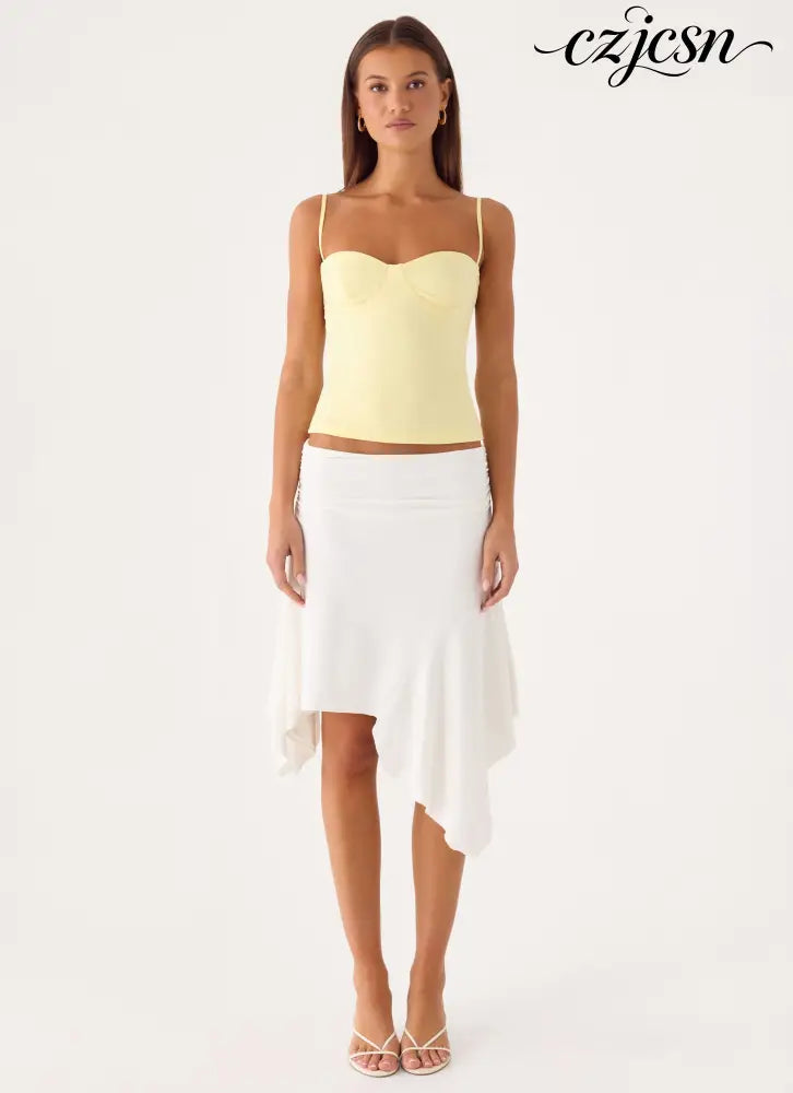 Ame Underwire Top - Yellow - Tops