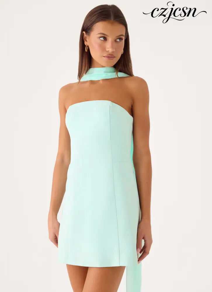 For Love Mini Dress - Mint - Mini Dresses