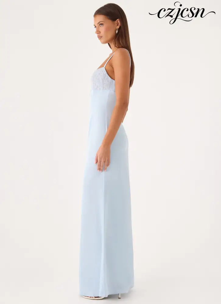 Joan Maxi Dress - Blue - Maxi Dresses