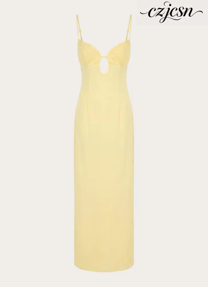 Joan Maxi Dress - Yellow - Maxi Dresses