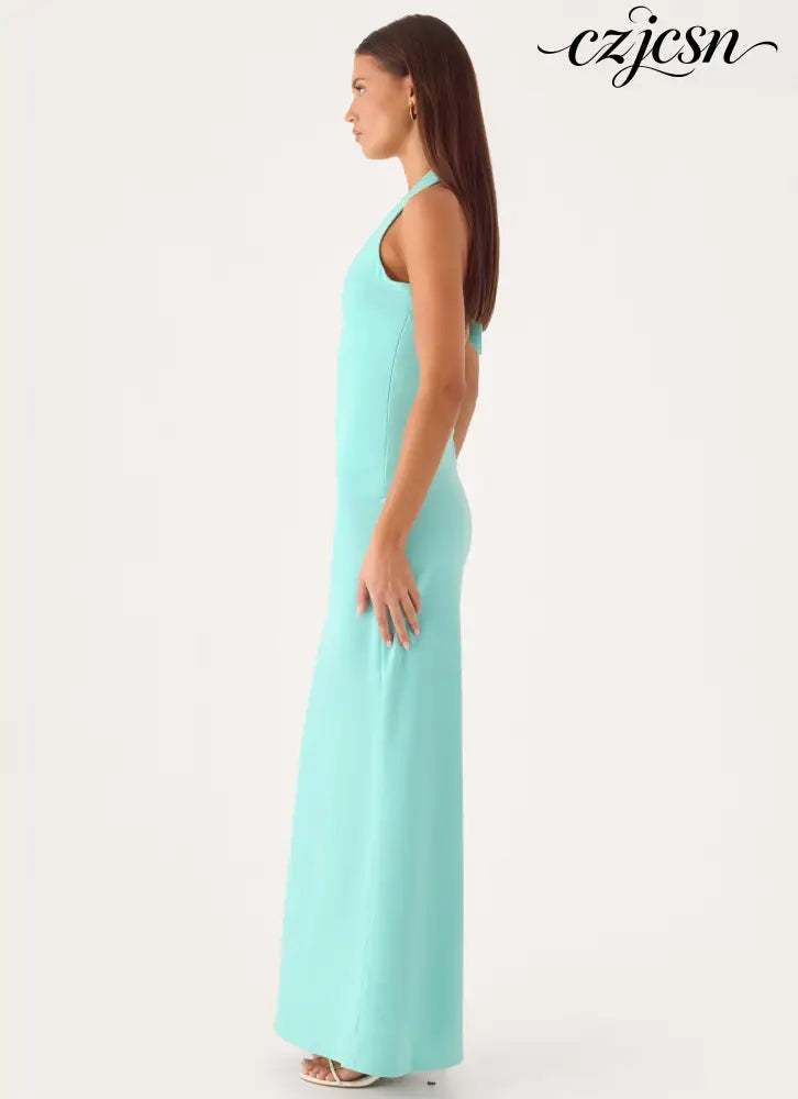 Nardin Maxi Dress - Mint - Maxi Dresses