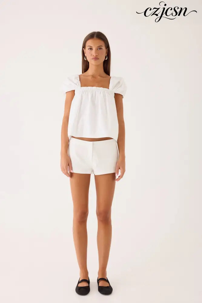 Quinton Top - White - Other Tops