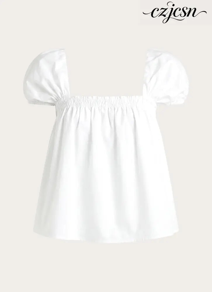 Quinton Top - White - Other Tops